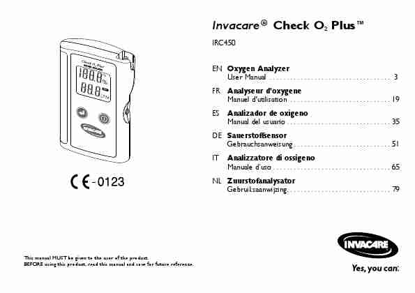 Invacare Oxygen Equipment CE0123-page_pdf